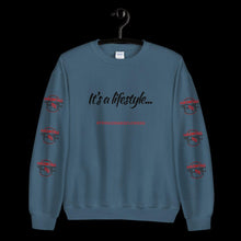 Load image into Gallery viewer, FandF Sleeve Logo Lifestyle Sweatshirt