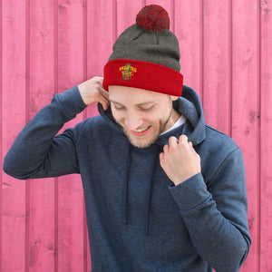 Hashtag F&F Since XXXX Pom Pom Beanie