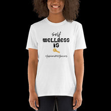 Load image into Gallery viewer, HashtagFandF Wellness is Key Unisex T-Shirt