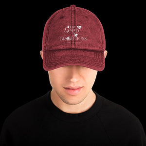 Hashtag F&F From Seed Vintage Cotton Twill Cap