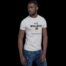 Load image into Gallery viewer, HashtagFandF Wellness is Key Unisex T-Shirt