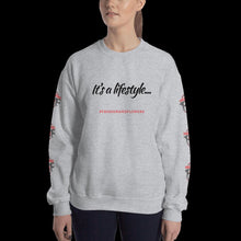 Load image into Gallery viewer, FandF Sleeve Logo Lifestyle Sweatshirt