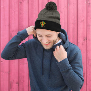 Hashtag F&F Since XXXX Pom Pom Beanie