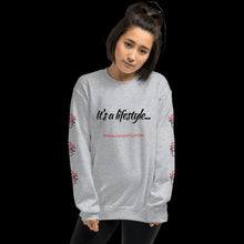 Load image into Gallery viewer, FandF Sleeve Logo Lifestyle Sweatshirt