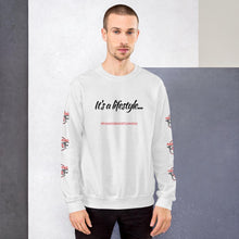 Load image into Gallery viewer, FandF Sleeve Logo Lifestyle Sweatshirt